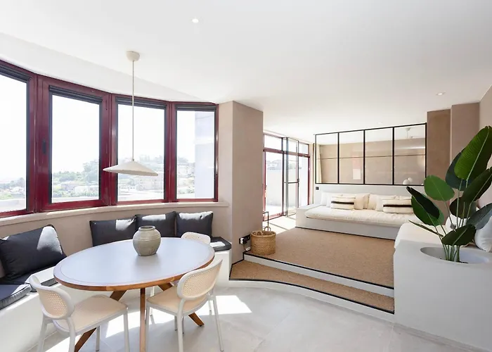 Liiiving In Gaia - Panoramic Terrace Penthouse * Βίλα Νόβα ντε Γκάια