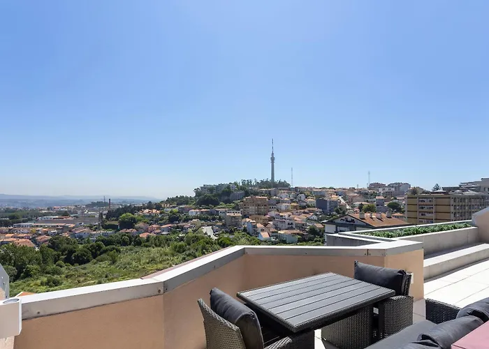 Διαμέρισμα Liiiving In Gaia - Panoramic Terrace Penthouse Βίλα Νόβα ντε Γκάια